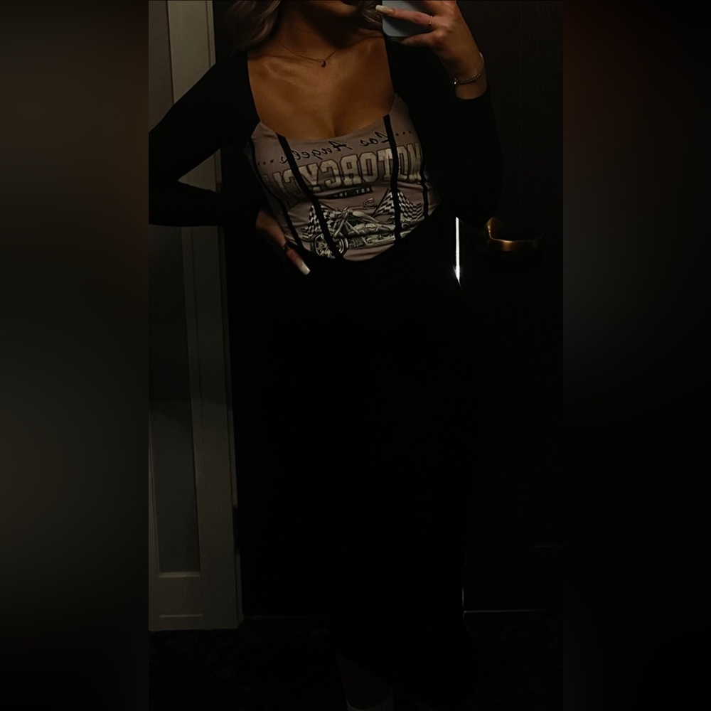 Motorsport Midi Bodycon Dress